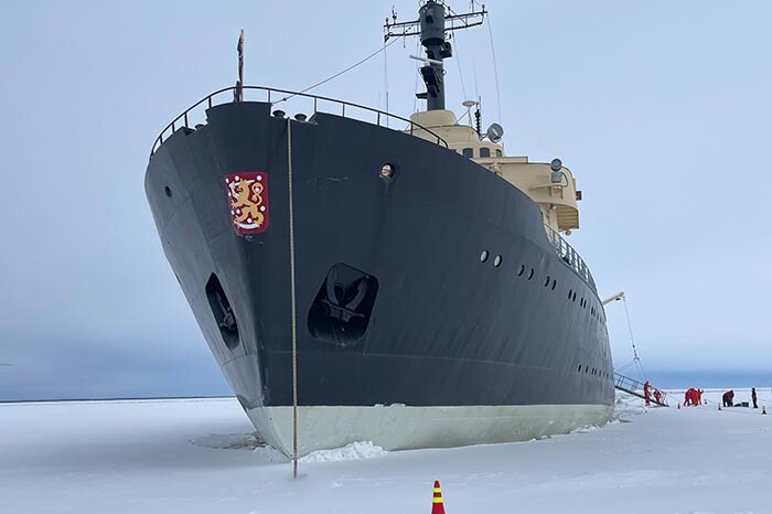 Icebreaker in Finland