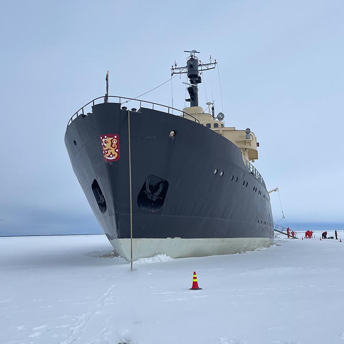 Icebreaker in Finland